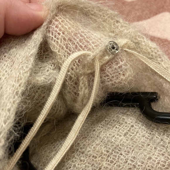 FP Juliet Alpaca-Merino blend knee length sweater dress & bell sleeves - Picture 14 of 16